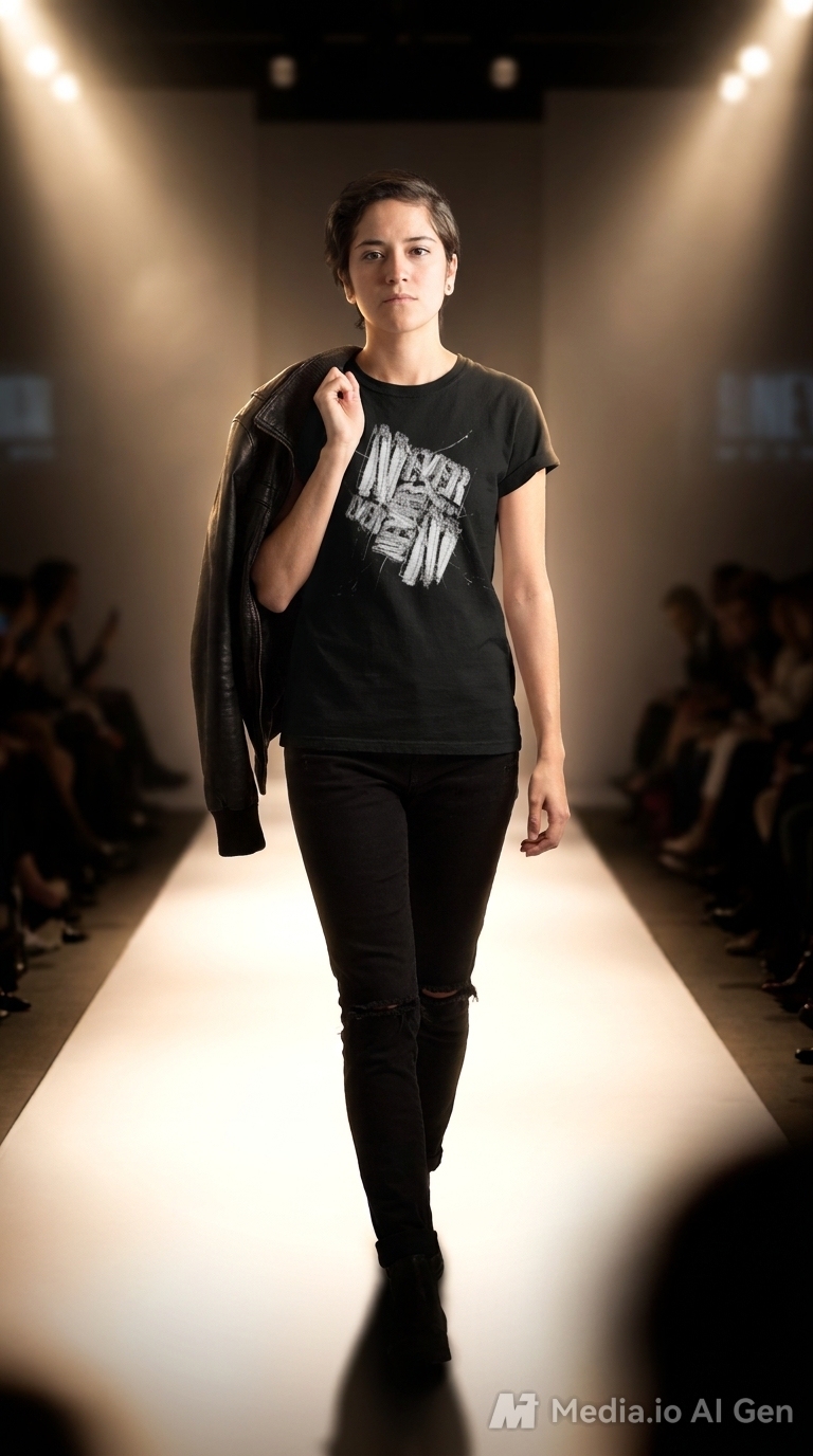Favorite Prints T-Shirt: Never (ever) give up.